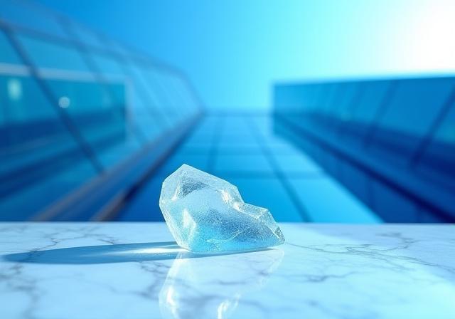 Abstract representation of corporate depth and strategic vision